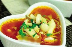 白玉菇豆芽汤